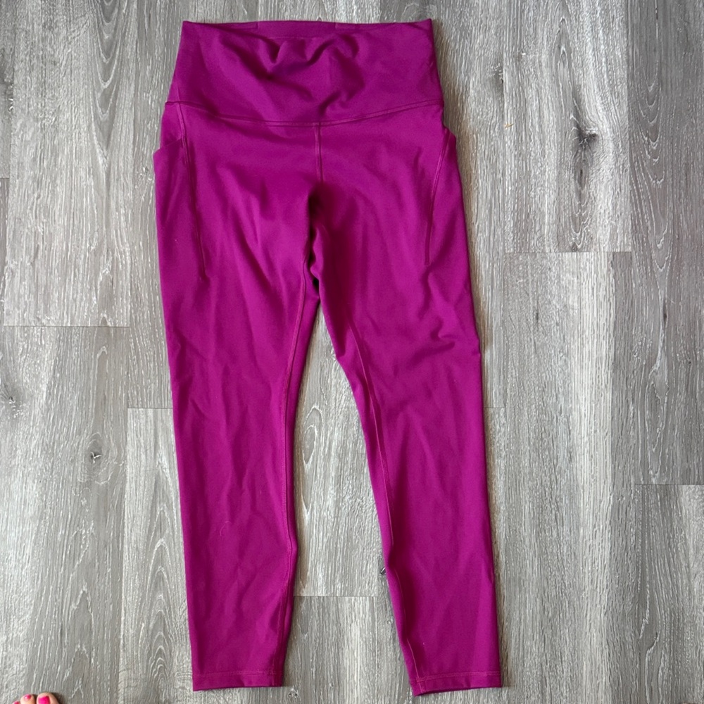 lululemon athletica Magenta Leggings